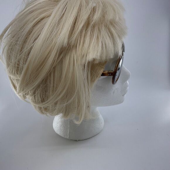 GH JAPAN 55 mm LENS BROWN TORTOISE MIRROR Aviator SUNGLASSES - Picture 3 of 14